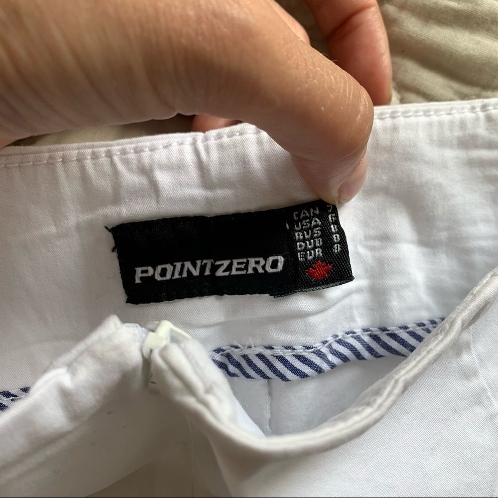 Point Zero White Mini Skort - Picture 6 of 8